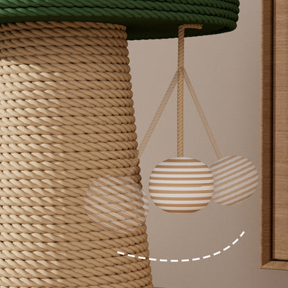 Rascador Premium para Gato | Sisal Durable y Juego Interactivo