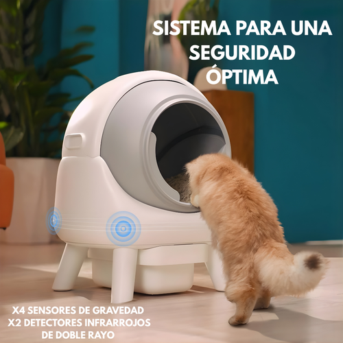 Arenero Inteligente con Sistema de Seguridad 360°