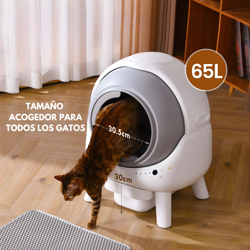 Arenero Inteligente con Sistema de Seguridad 360°